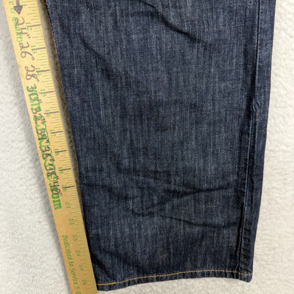 Levis 569 Loose Straight Jeans Mens 44x30 (44x27) Blue Baggy Relaxed Fit Denim - Picture 4 of 12